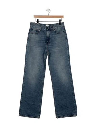 Pre-owned Haikure High-rise Wide Leg Jeans W/ Tags In Blue