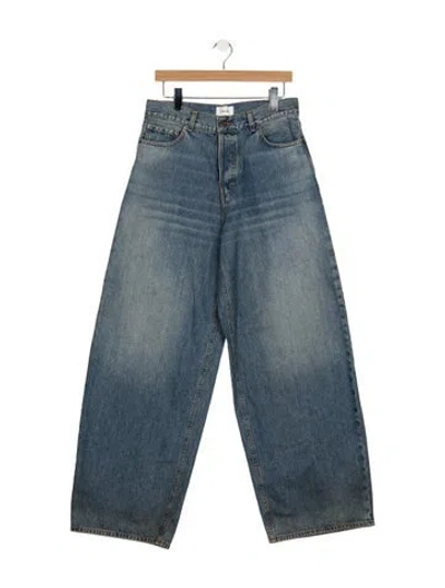 Pre-owned Haikure High-rise Wide Leg Jeans W/ Tags In Blue