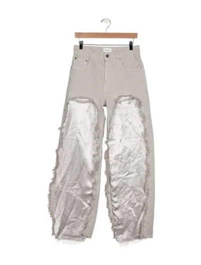 Pre-owned Haikure High-rise Wide Leg Jeans W/ Tags In Grey