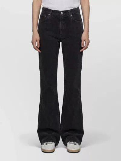 Haikure High-rise Wide-leg Corduroy Jeans In Multi