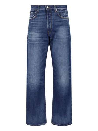 Haikure High-rise Wide-leg Jeans In Blue
