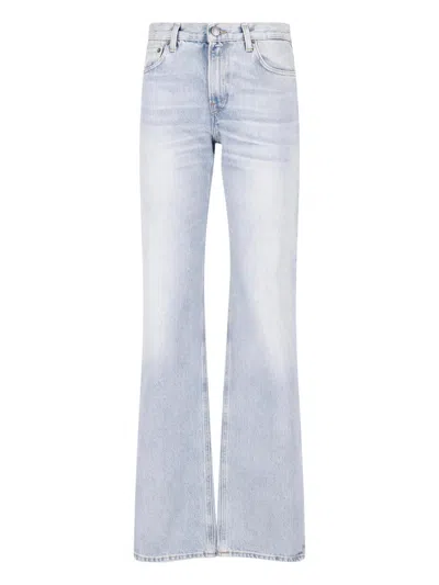 Haikure High-waist Flare Jeans In Blue
