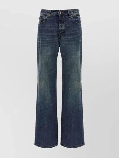 HAIKURE INTENSE BLUE DENIM WITH CONTRAST STITCHING