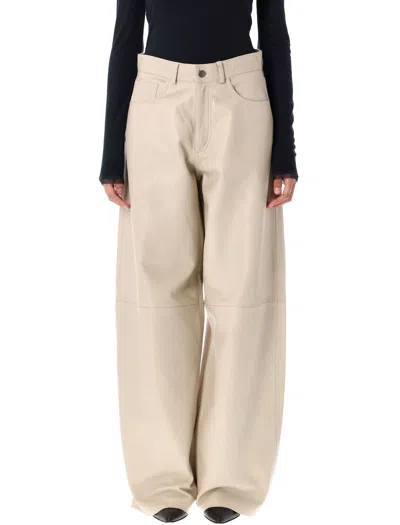 HAIKURE HAIKURE IVORY WIDE LEG TROUSERS