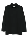 Haikure High-neck Cotton Top