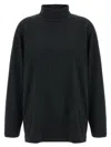 Haikure 'ivy' Turtleneck Long Sleeves Knitwear In Black