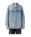 Haikure Janet Denim Jacket In Gray