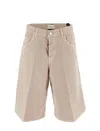 Haikure Denim Shorts With Belt Loops