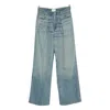 Haikure Candy Pleated Boyfriend Jeans In Blue
