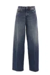 Haikure Bethany Oil Blue Denim Pants In Blue