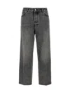 Haikure Wide-leg Mid-rise Jeans In Blue