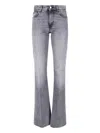 Haikure Straight Leg Trousers With Belt Loops