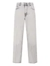 Haikure 5-pocket Trousers With Belt Loops And Contrast Stitching
