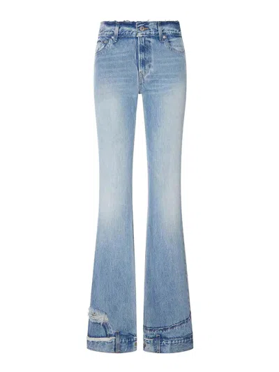 Haikure Jeans Acampanados - Azul