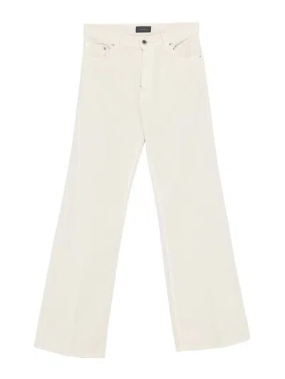 Haikure Jeans Acampanados - Blanco