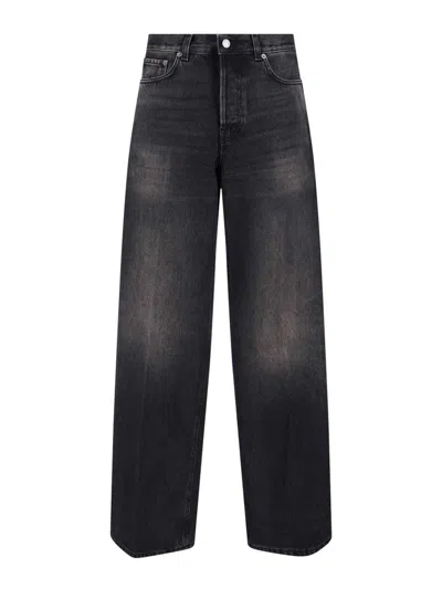 Haikure Jeans Ampi In Black