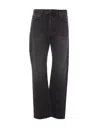 Haikure Regular Fit Denim Jeans In Black