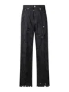 Haikure Bethany Bull Destroy Jeans Black In Blue