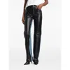 Haikure "bethany" Leather Pants In Black