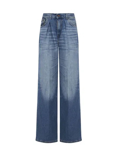 Haikure Jeans In Blue Tencel