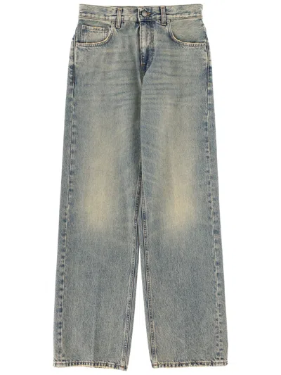 Haikure Bonnie Straight Leg Jeans In Gray