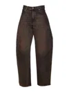 Haikure Bibi Denim Jeans In Brown