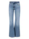 Haikure Flora Bootcut Jeans In Blue
