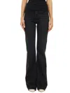 Haikure Flora Jeans In Black Cotton