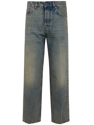 Haikure Jeans Gamba Dritta "betty Earth Blue"