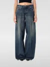 Haikure Blue Cotton Jeans In Blue