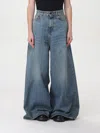 Haikure Blue Wide Leg Flared Jeans In Blue