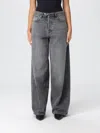 Haikure Grey Flanel Jeans Belt Loops In Gray