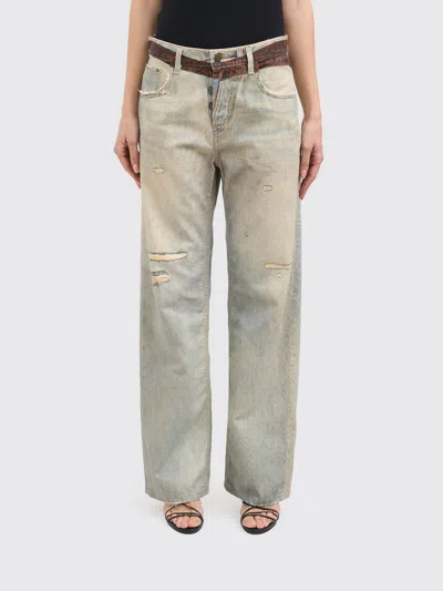 Haikure Jeans  Woman Color Grey In Gray
