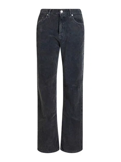 Haikure Jeans Korea Velvet Pier In Grey