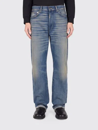 Haikure Jeans Men Color Blue