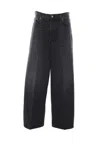 Haikure Jeans In Mid Black