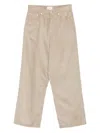 Haikure Wide Leg Corduroy Five Pocket Trousers In Multi