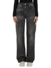 Haikure Winona Spider Black Jeans Black In Black