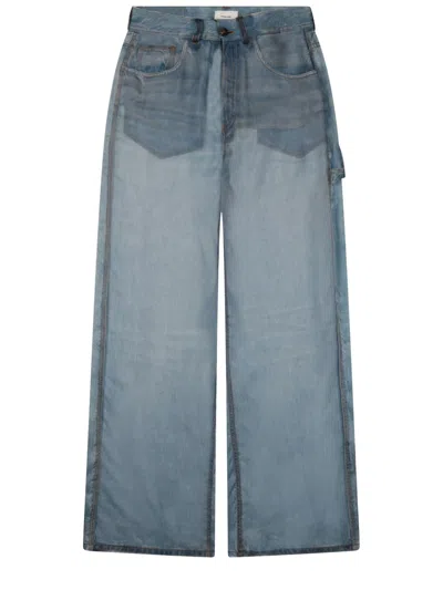 Haikure Bonnie Silk Jeans In Blue