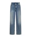 Haikure Jeans With Belt Loops In Blue
