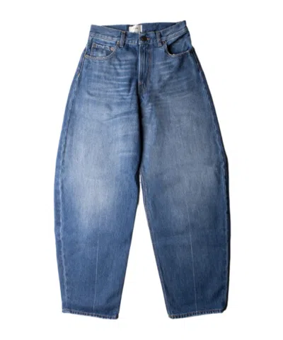 Haikure Jeans With Belt Loops In Blue