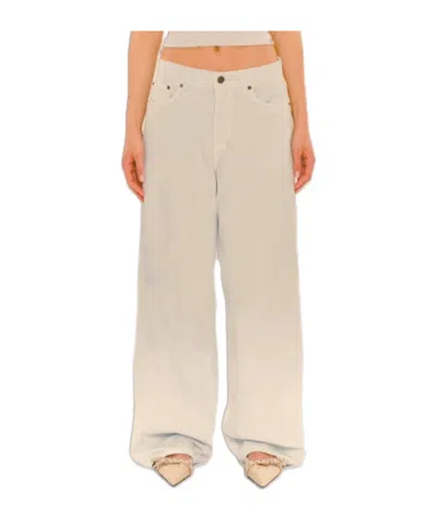 Haikure Jeans With Belt Loops In Neutral