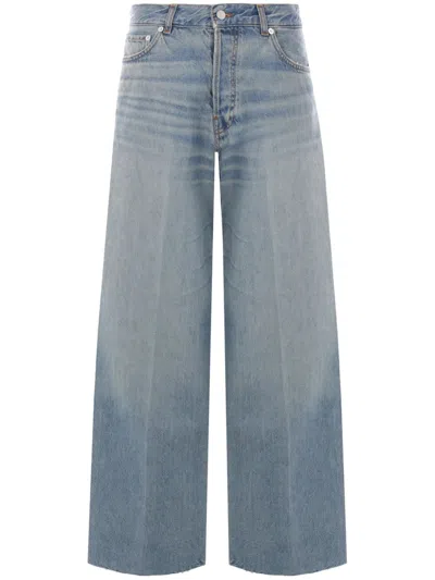 HAIKURE HAIKURE JEANS WITH LOGO APPLICATION