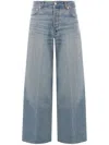 Haikure Jeans With Logo Application In Blue