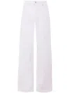 Haikure Korea High Waist Straight Leg Jeans In White