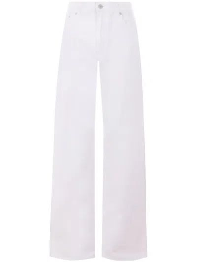 HAIKURE JEANS WITH LOGO APPLICATION