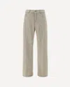 Haikure Pilling Effect Cotton Jeans