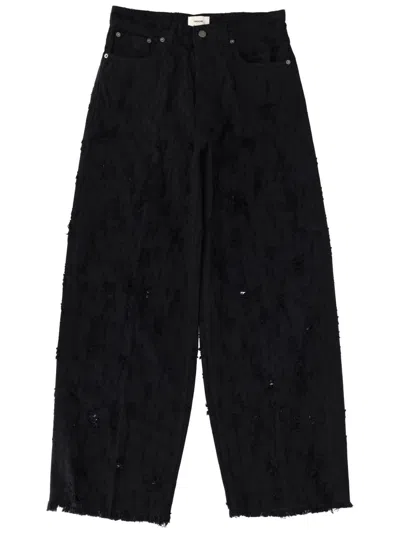 Haikure Jeans Woman In Black
