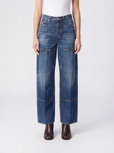 Haikure Jeans Woman Color Denim In Blue