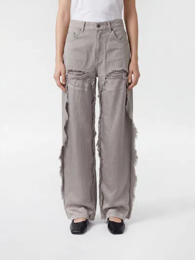 Haikure Jeans Woman Color Grey In Multi